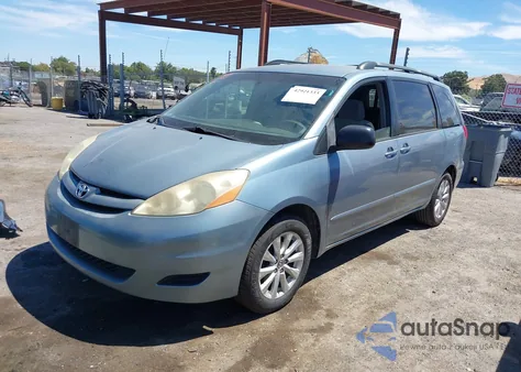 2006 Toyota Sienna Le из США, поврежденный, VIN 5TDZA23C46S561510